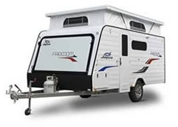 aluminiumExpandable caravan